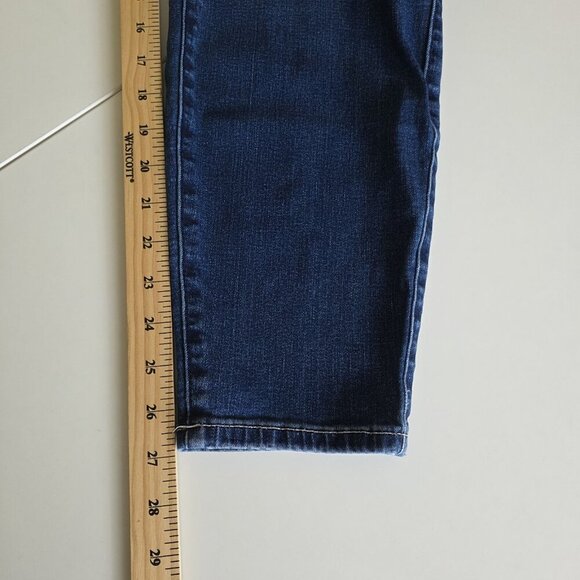 Torrid Jegging Women 22R Blue High Waist Tapered Stretch Western Zip Super Soft - Picture 8 of 16